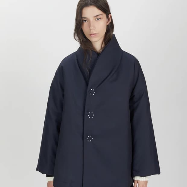 꼼데가르송 패딩 오버사이즈 코트