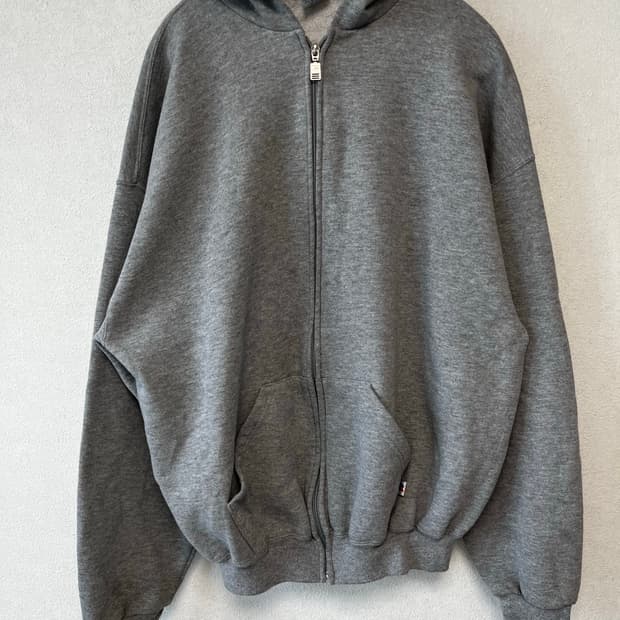 90s russell athletic hoodie zip