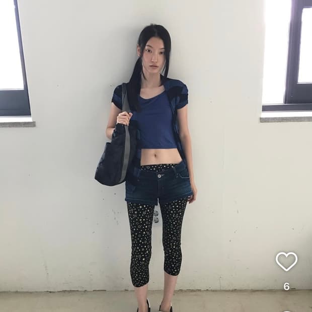 럽캔빈티지 별 레깅스
