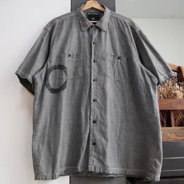 네이버후드 01ss 하프셔츠 (105-110)