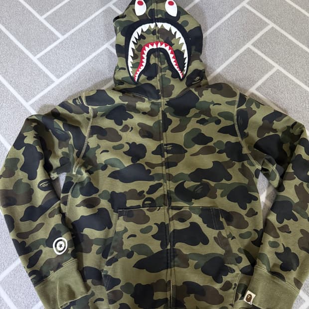 베이프 후드집업 m