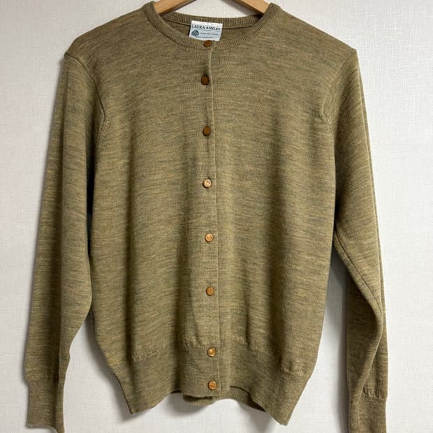 로라애슐리 메리노울 가디건