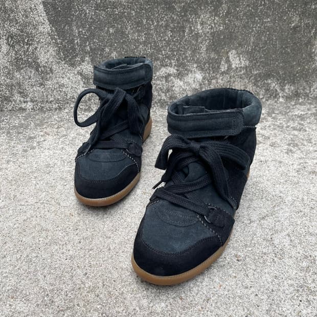 [37] Isabel Marant Bluebel 웨지힐 스니커즈