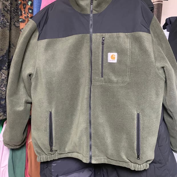 칼하트wip 리버시블 후리스 xl