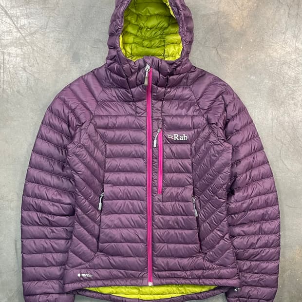 RAB 마이크로라이트 후디드 경량 패딩
