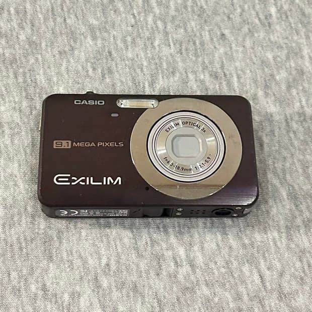 희귀 커피색 민트급 카시오 엑슬림 ex-z85