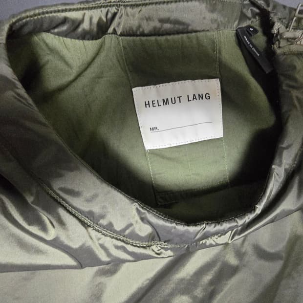 Helmut lang 반팔 패딩 세트