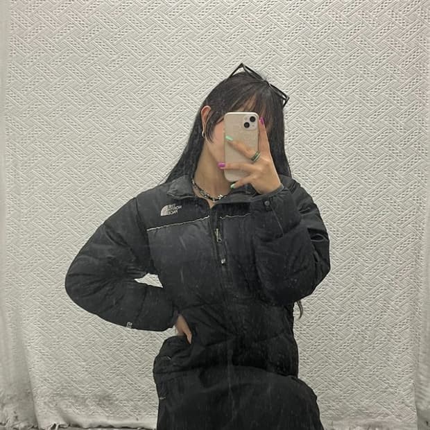 노스페이스 550 눕시 레트로 구스다운 패딩 점퍼 XL C06829