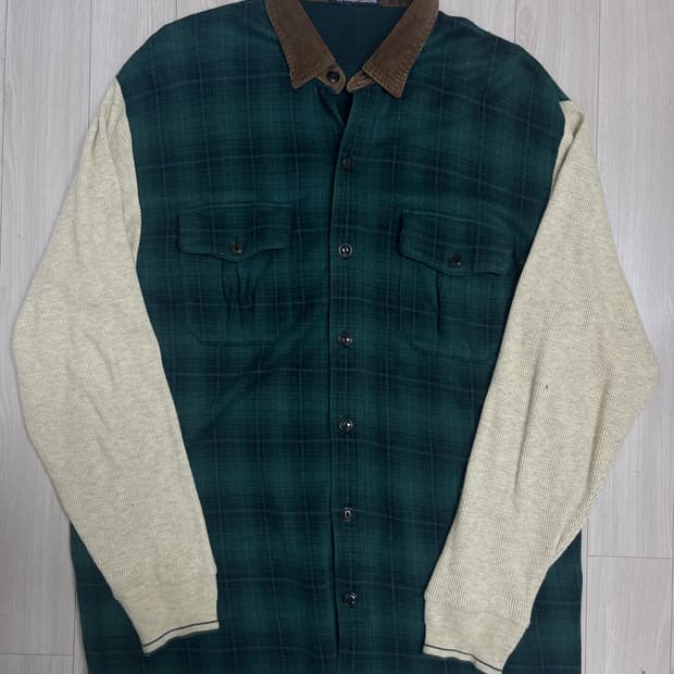 폴로 랄프로렌 체크 셔츠 가디건