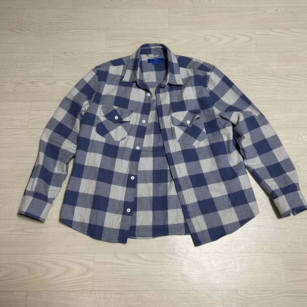 [L] 아론리바인 x ZARA 플란넬 체크셔츠