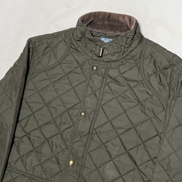 XL 폴로랄프로렌 버클 넥 퀄팅 자켓