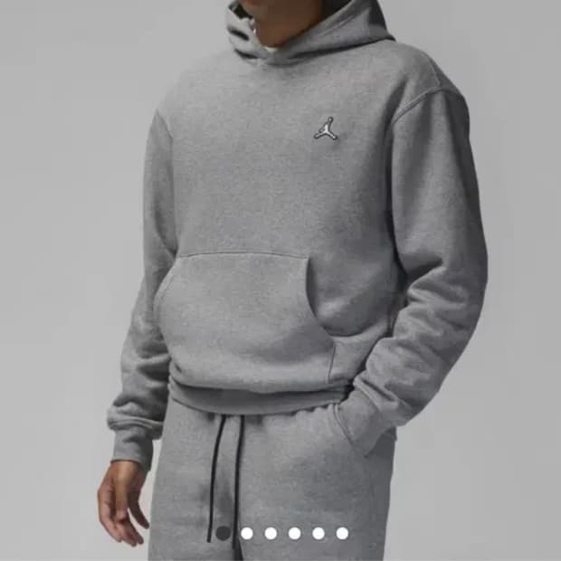 나이키 조던 기모 후드티