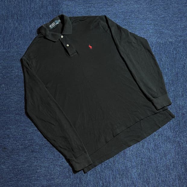 폴로 랄프로렌 블랙 카라티
