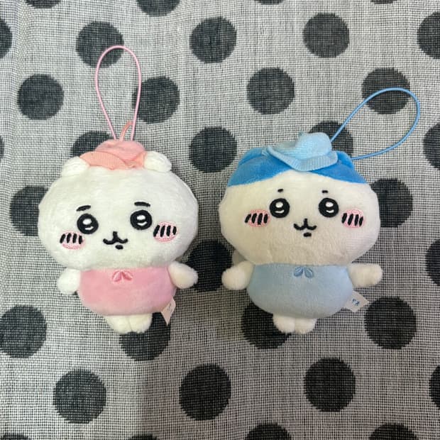 먼작귀 치이카와 요정인형 키링 후류 하치와레