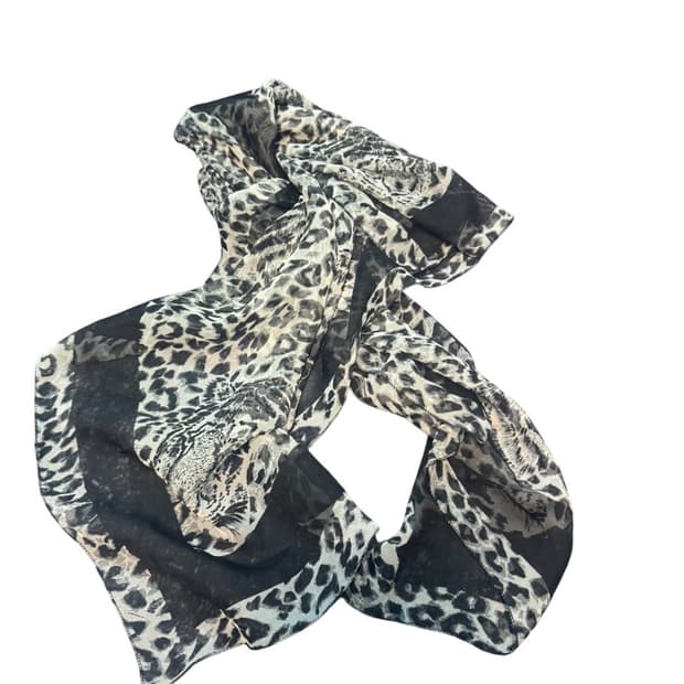 레오파드 스카프