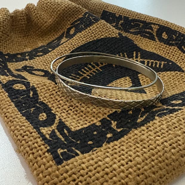 TTF✳️언더커버 2003ss ‘SCAB’ 뱅글 2pcs