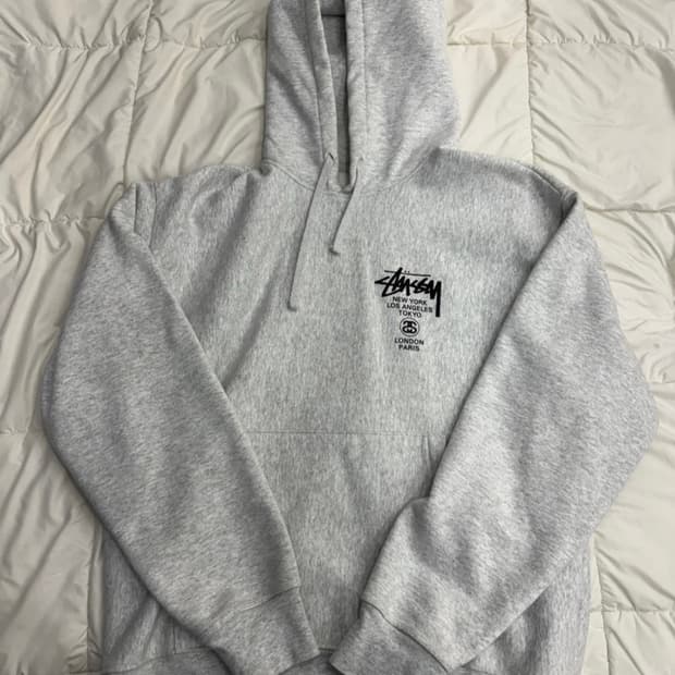 스투시 월드투어 후드티 