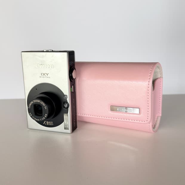 캐논 ixy10 익시10/ ixus70 익서스70 빈티지디카 핑크케이스