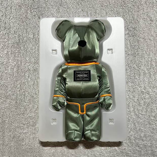 400% 요시다 포터 세이지 베어브릭 판매