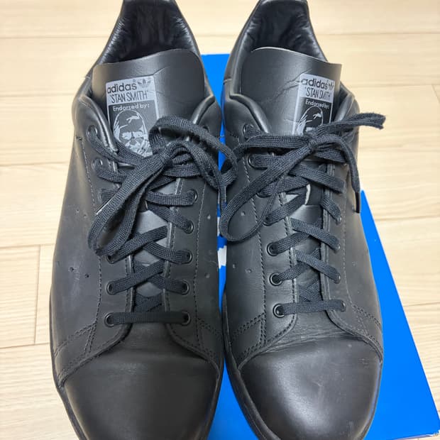 스탠스미스 80S 올블랙 남성 스니커즈