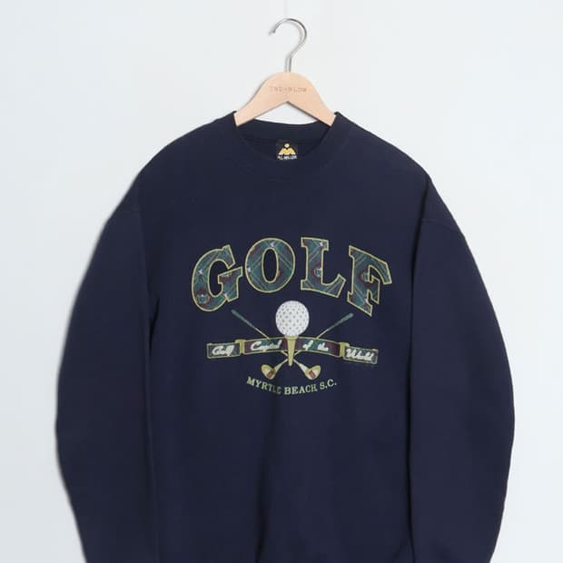 90's H.L.MILLER GOLD Sweat Shirts