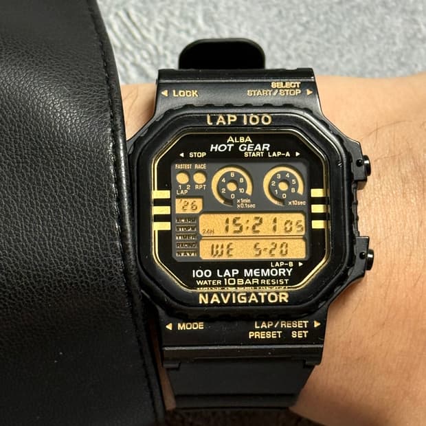 Seiko 세이코 ALBA HOT GEAR 네비게이터