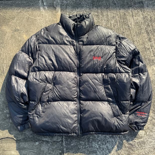 [L~XL] 90s Schott 쇼츠 다운 패딩 자켓
