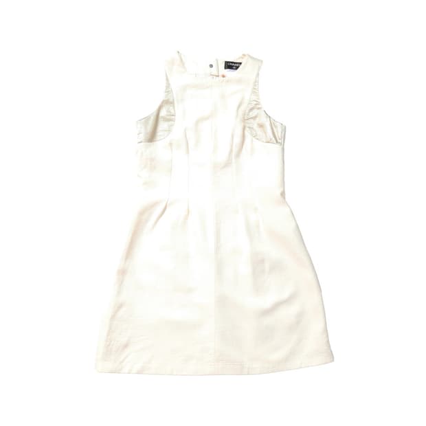 샤넬 Chanel Rayon Blended Polyester Dress 