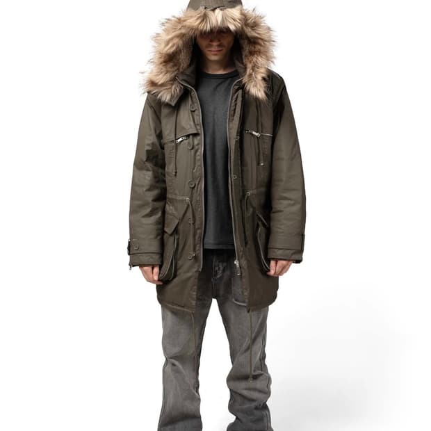 racer worldwide 레이서월드와이드 파카 그린 m사이즈