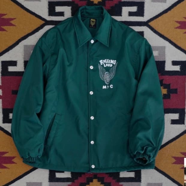 롤링라우드 코치자켓 그린 2사이즈