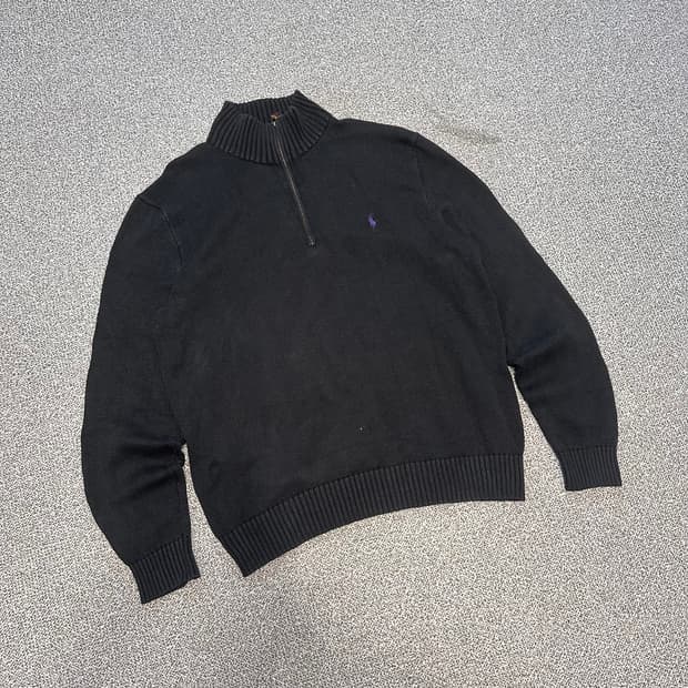 폴로랄프로렌 하프넥 니트