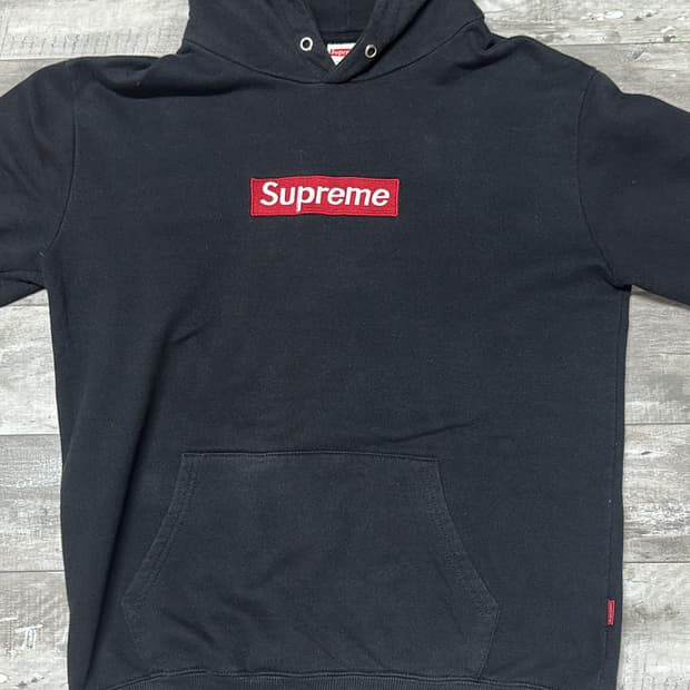 슈프림 박스로고 후드