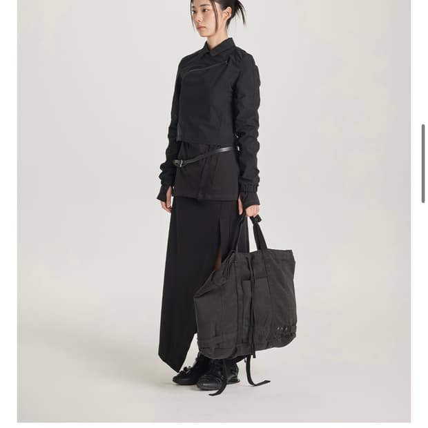 SYMM 멀티 스트랩 백 블랙