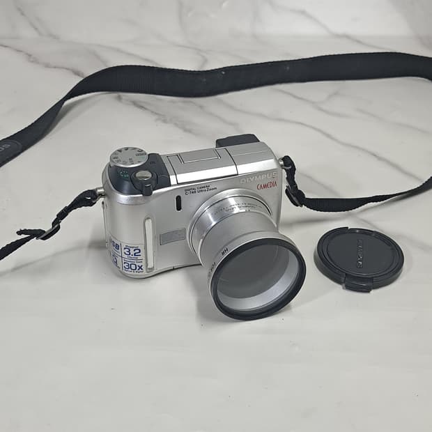 하자있음) 올림푸스 카메디아 C-740 빈티지 카메라