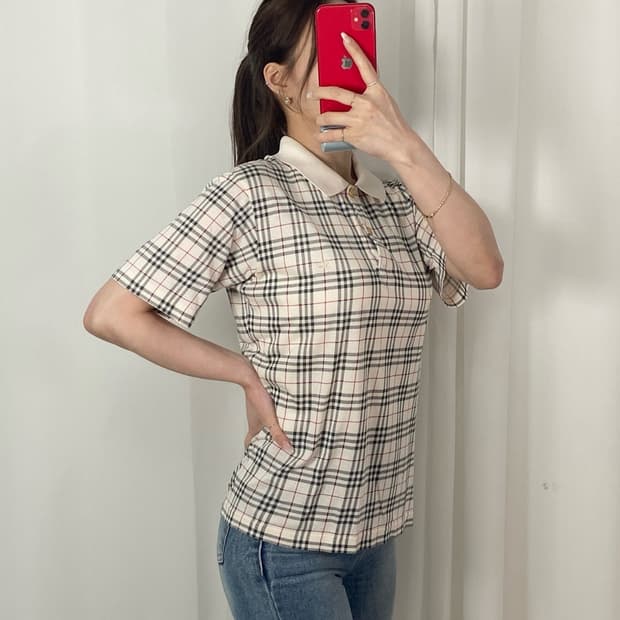 버버리 전체 노바 금장 PK