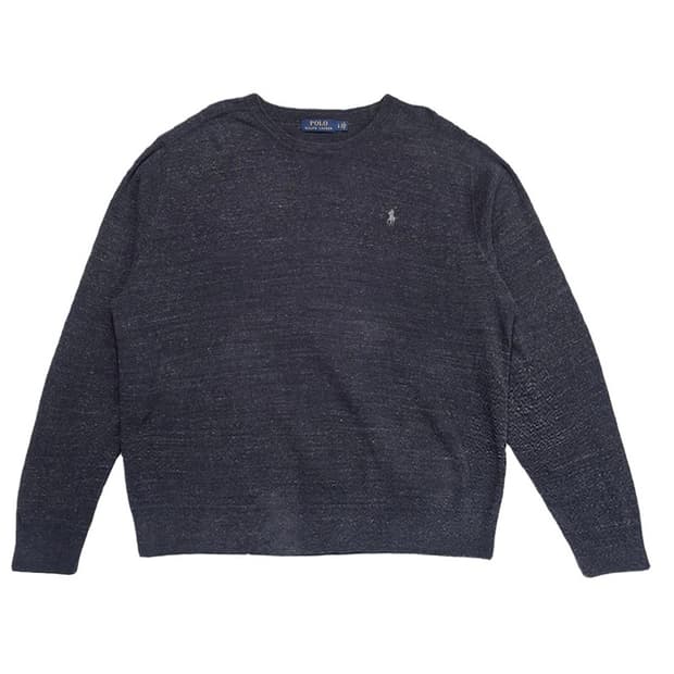 POLO RALPH LAUREN 라운드넥 니트 그레이 L