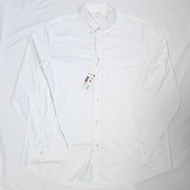 아르켓 ARKET 옥스포트 셔츠 화이트 레귤러핏 50 (새상품)