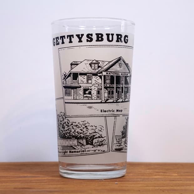 빈티지 소품 State Souvenir 유리컵