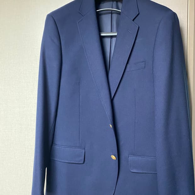 제이크루 톰슨 네이비 금장 블레이저 40R 팝니다