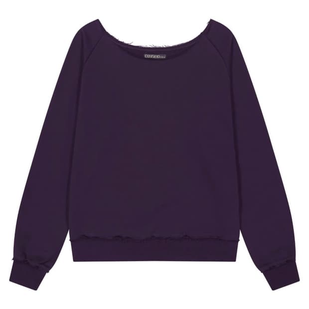 코이세이오038 오프숄더 스웻셔츠