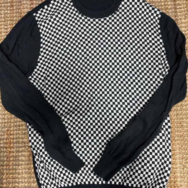 슈프림 Supreme Checkerboard Knit  M