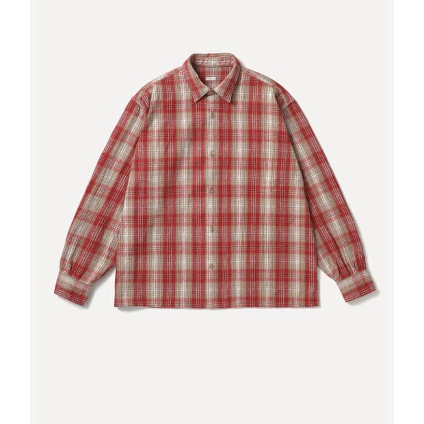 아프레쎄 실크넵 체크셔츠