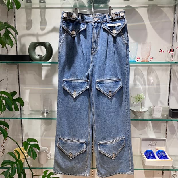 KIMHEKIM 6-pocket denim pants