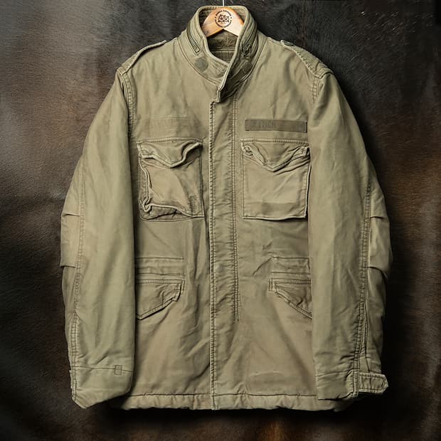 [105] 00s 아베크롬비 빈티지 워시드 M65 필드자켓 