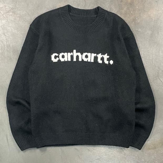 칼하트 wip 타입페이스 니트