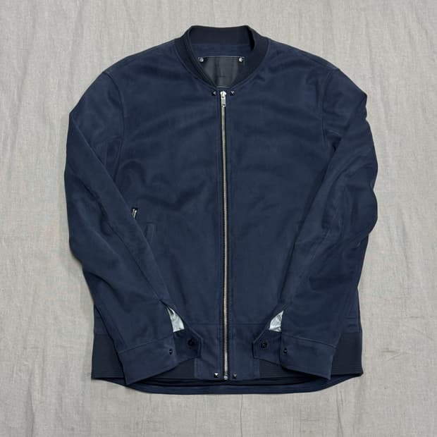 시스템 락스터드 스웨이드 자켓 100