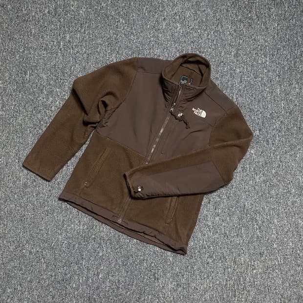 🌊 TNF Denali fleece Brown Womens S 