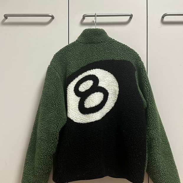 스투시 8볼 쉐르파 자켓