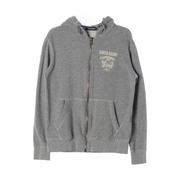 BUCKAROO 그레이 후드집업 M