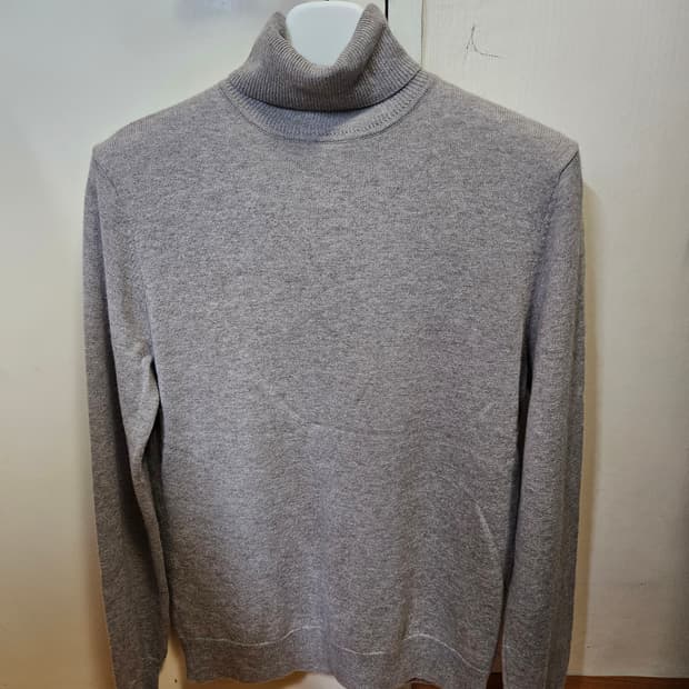 95 M) 퓨어캐시미어NYC 100% 캐시미어 터틀넥 폴라티